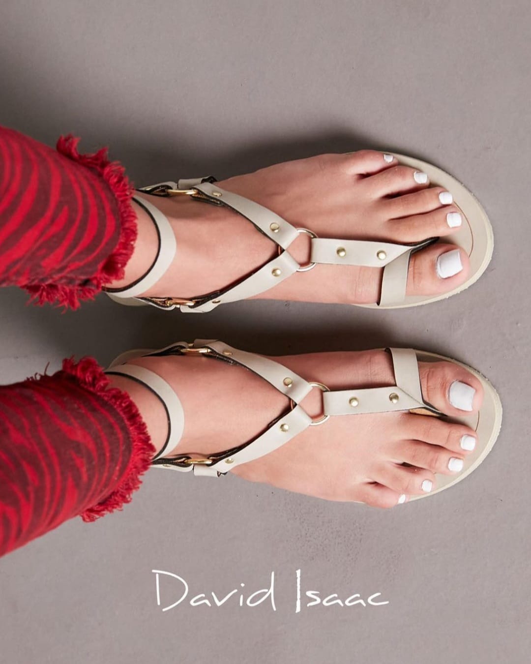 Ithaca Gold Sandals