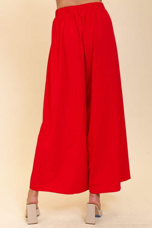Fatima Pant Red