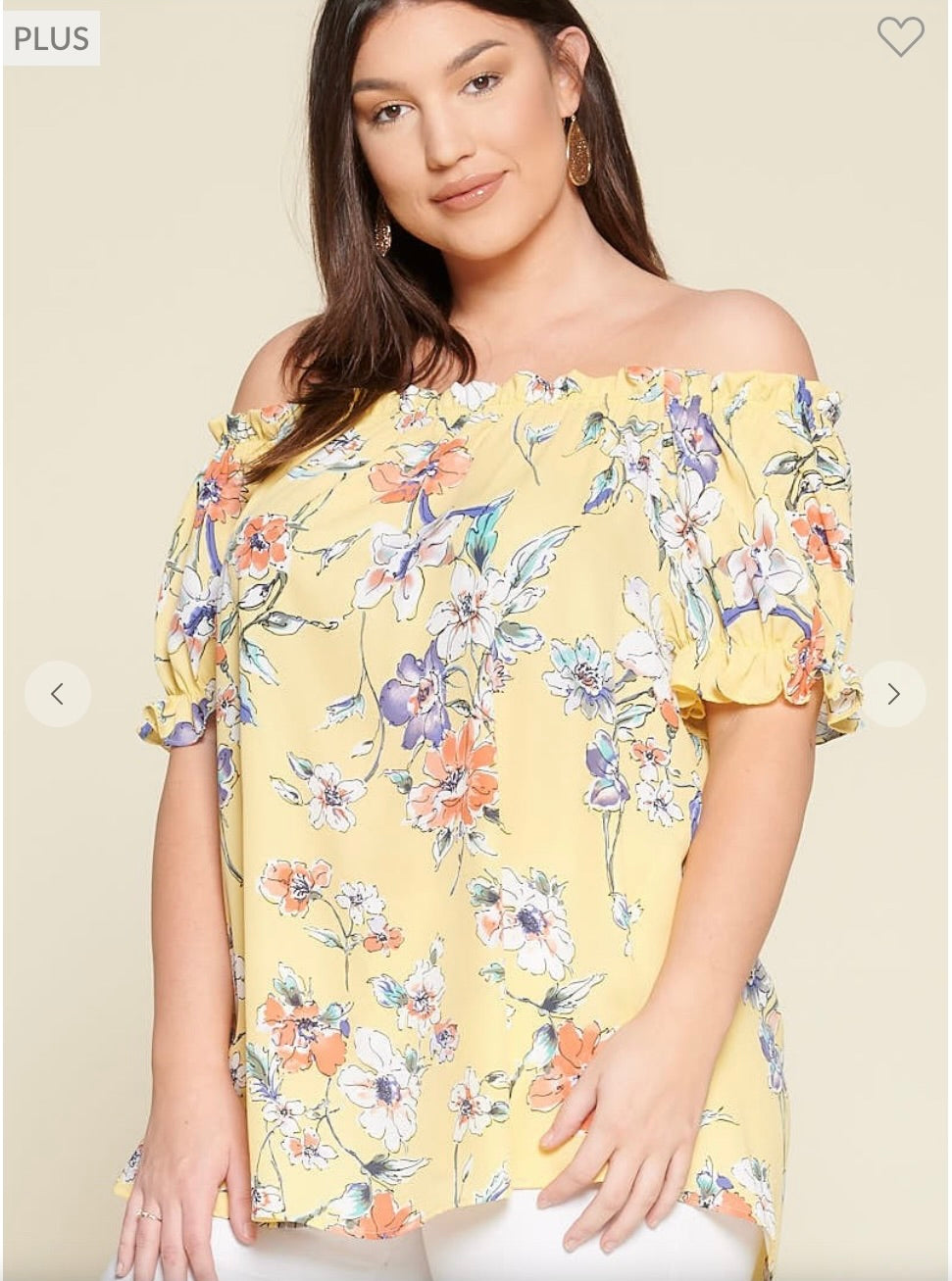 Magnolia Shoulder Top