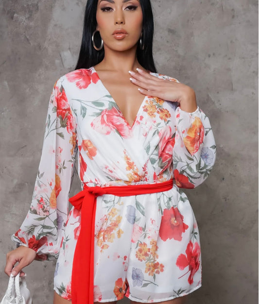 Floral Romper