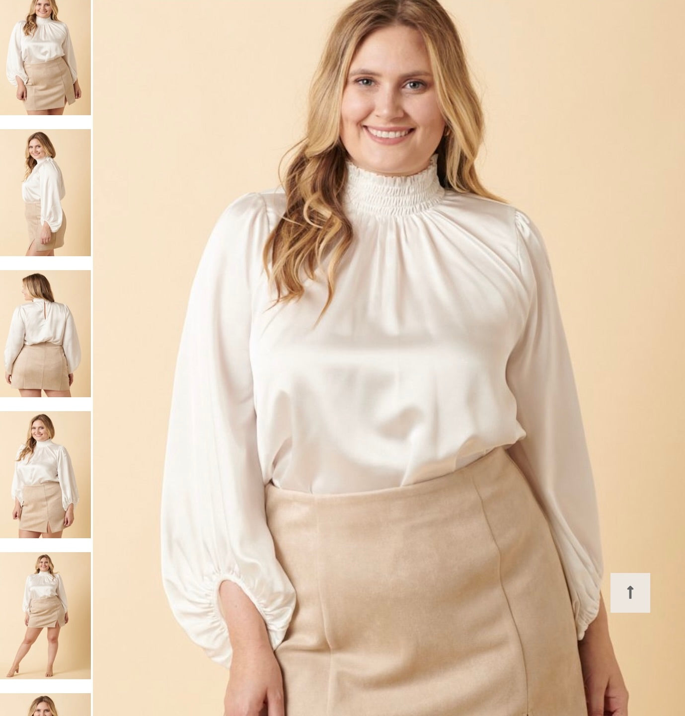 Plus size blouse