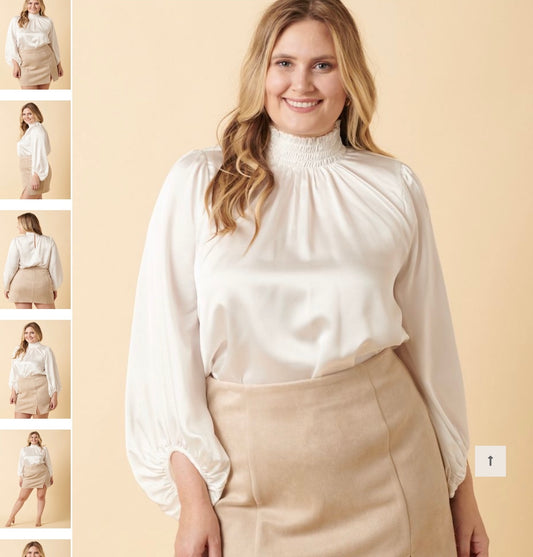 Plus size blouse